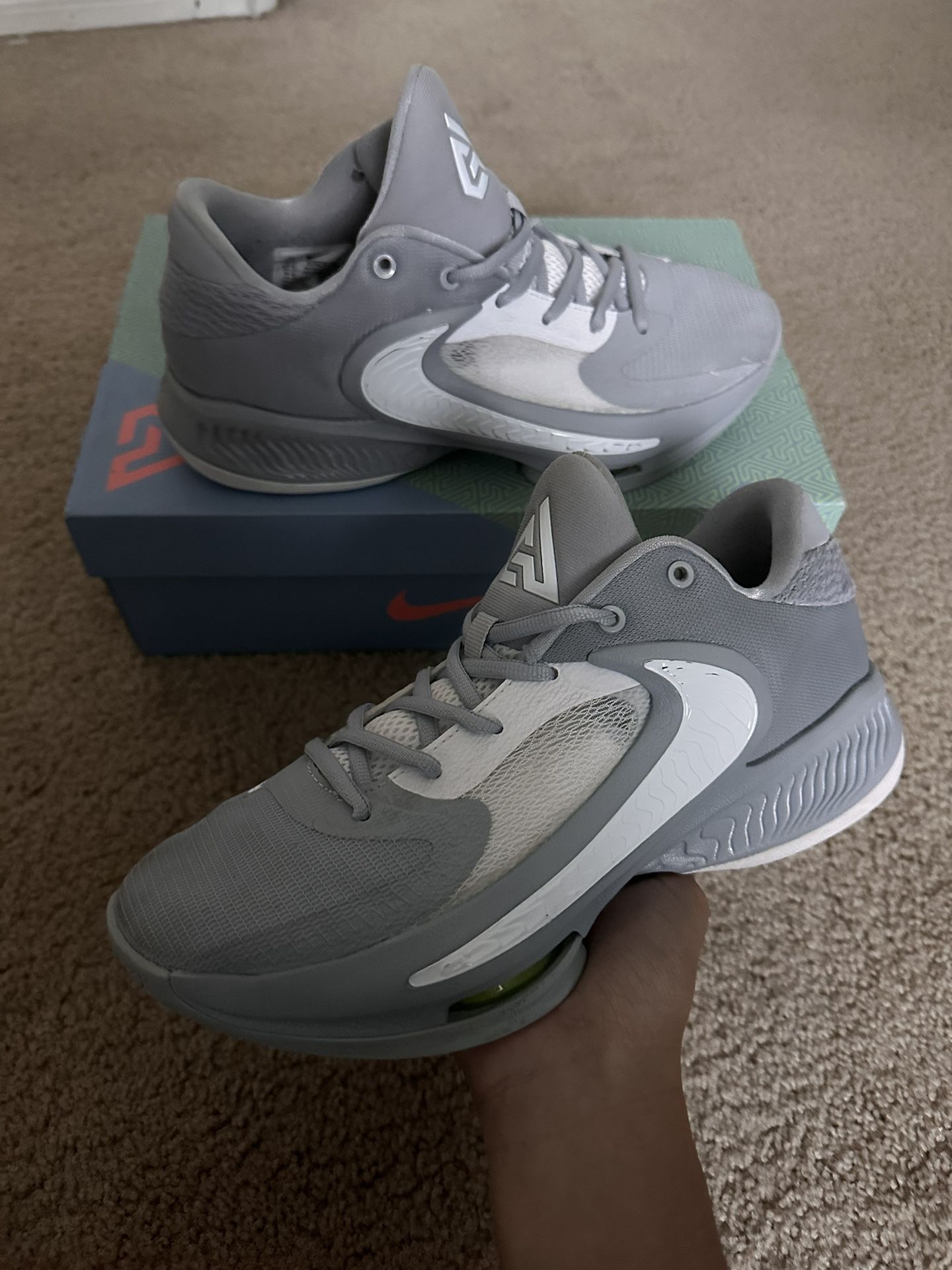 Nike Zoom Freak 4 Wolf Gray