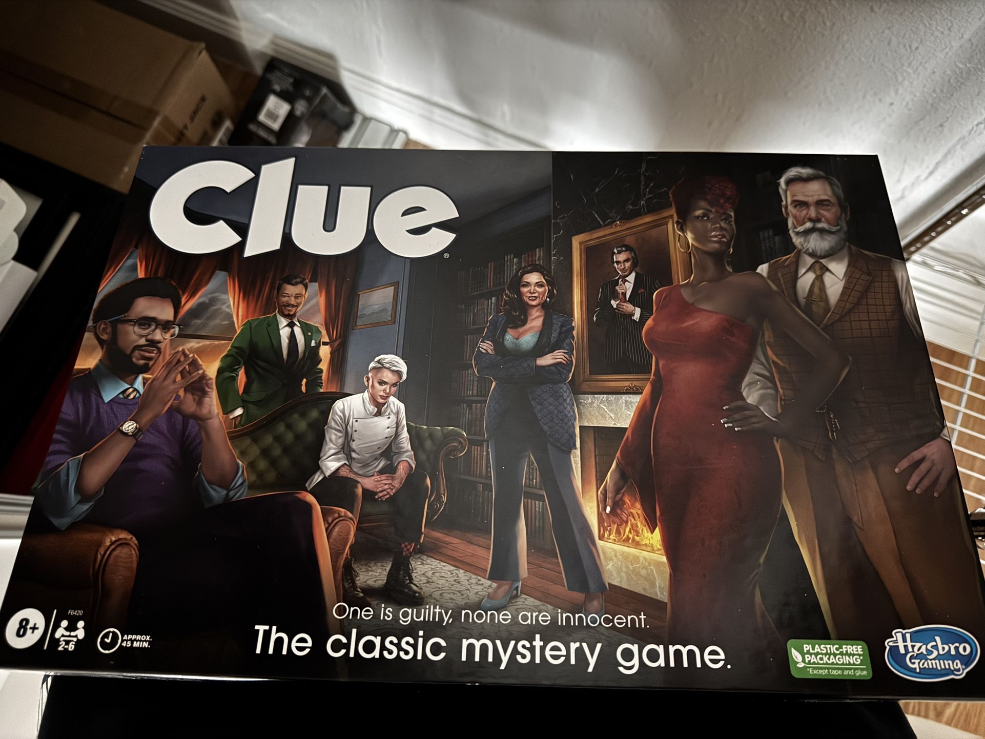 New Clue Mystery Board Game