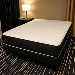 Full Size Mattress Double Sided Of 10 Inches Thick New From Factory With its Plastic Also Available in Twin, Queen or King Same Day Delivery