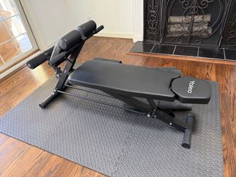 Workout weight bench