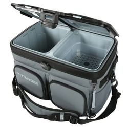 Titan PRO by Arctic Zone 48 Can Triple Zipperless Cooler NEW
