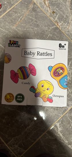 iPlay, iLearn 10pcs Baby Rattles Toys Set