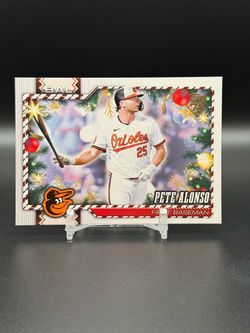 Pete Alonso Topps Holiday Baseball Card