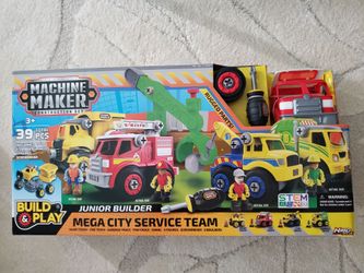 Machine Maker Mega City Service Team Set