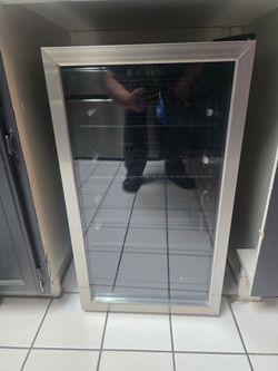 Mini fridge.