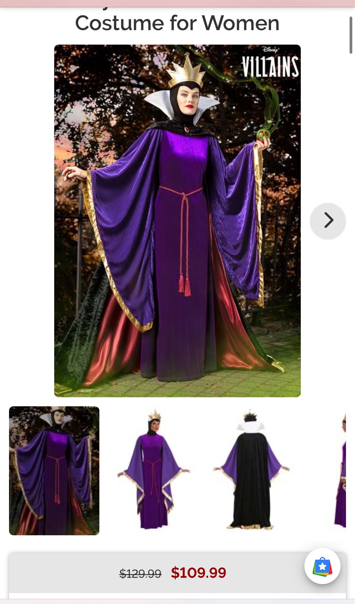 Sz Large Queen Snow White