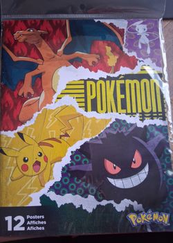 POKEMON 12 POSTER PACK