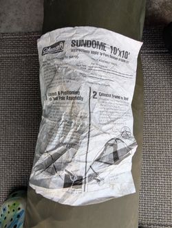 Coleman 10x10 Sundome Tent