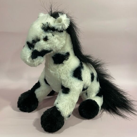 Bass Pro Shops Floppy Pinto Horse Plush Stuffed Animal Excellent Used Condition 