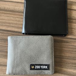 Brand New Never Used Men’s Bifold Wallets Black And Great Zoo York