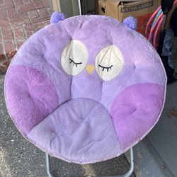 Foldable Kids Owl Chair 