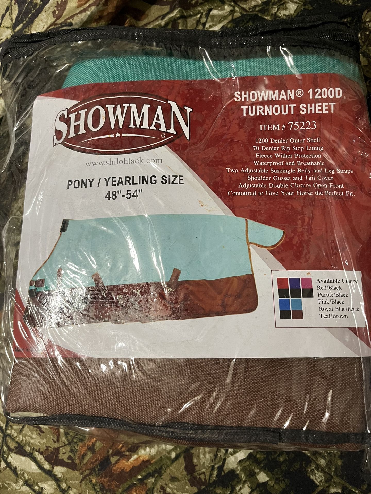 Pony/yearling Size Turnout Sheets 