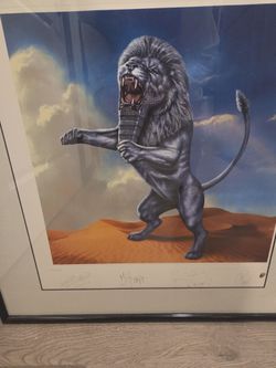 Rolling Stones Signed Poster Framed