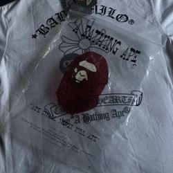New BAPE-Style Graphic T-Shirt w/ Tags & Bag (Streetwear Inspired)