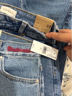 Jeans and shorts