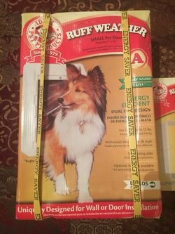 Ruff Weather Small Pet Door & Small Wall Kit by Ideal Pet Products