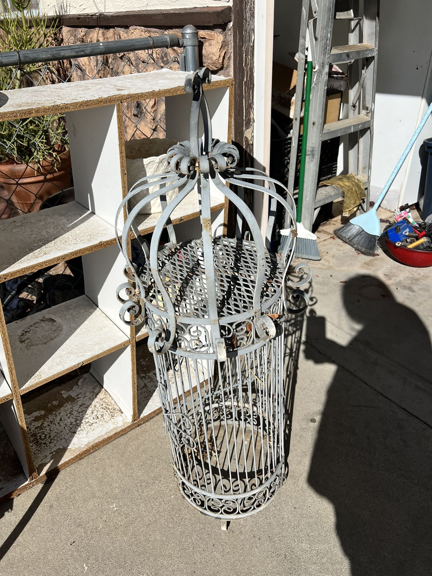 Bird Cage Or Plants 