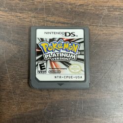 POKEMON PLATINUM VERSION, GAME ONLY NINTENDO DS (3DS NOT INCLUDED)