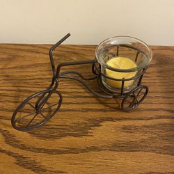 Like New Wire Bicycle Votive Candle Holder 