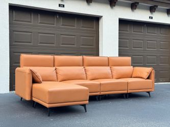 Sofa/Couch Sectional - Camel - Delivery Available 🚛