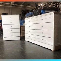 Dresser set / Five and Eight drawers dresser