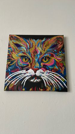Cat painting