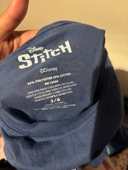 Disney Stitch Kids T-Shirt Size 5/6
