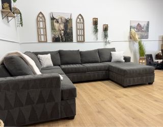 Gray Sectional Couch