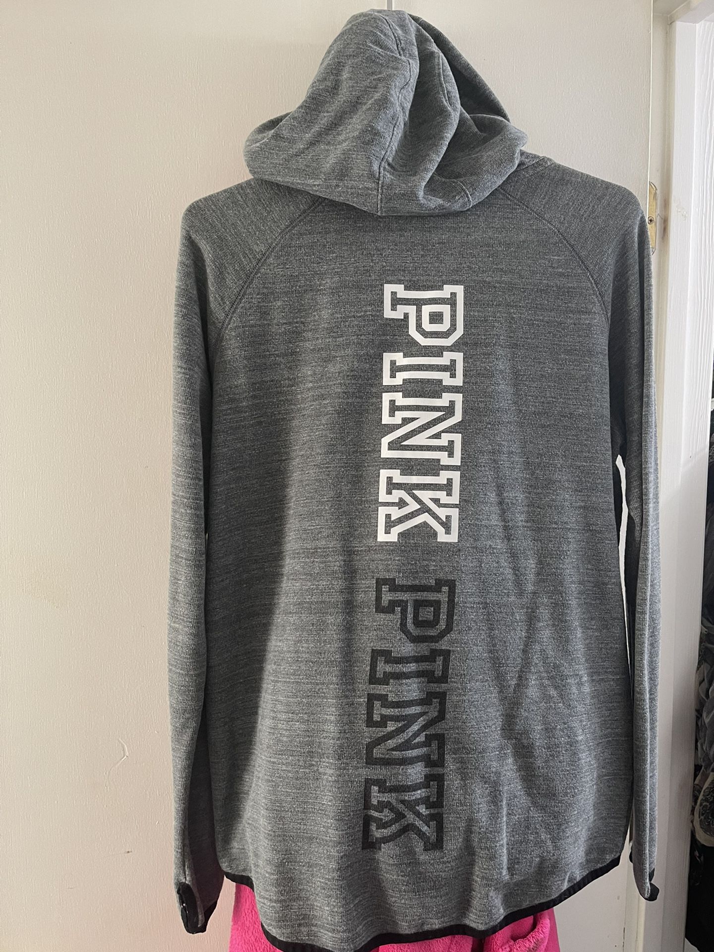 Pink Victoria Secret Zip Up Size Small