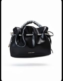 Badgley Mischka- Solid Snake Combo Handbag