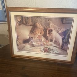 Puppy Framed Picture