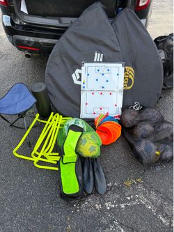 Soccer coaching equipment