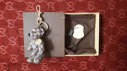 GUCCI Teddy Bear Keychain with Box for Sale in El Cerrito, CA - OfferUp