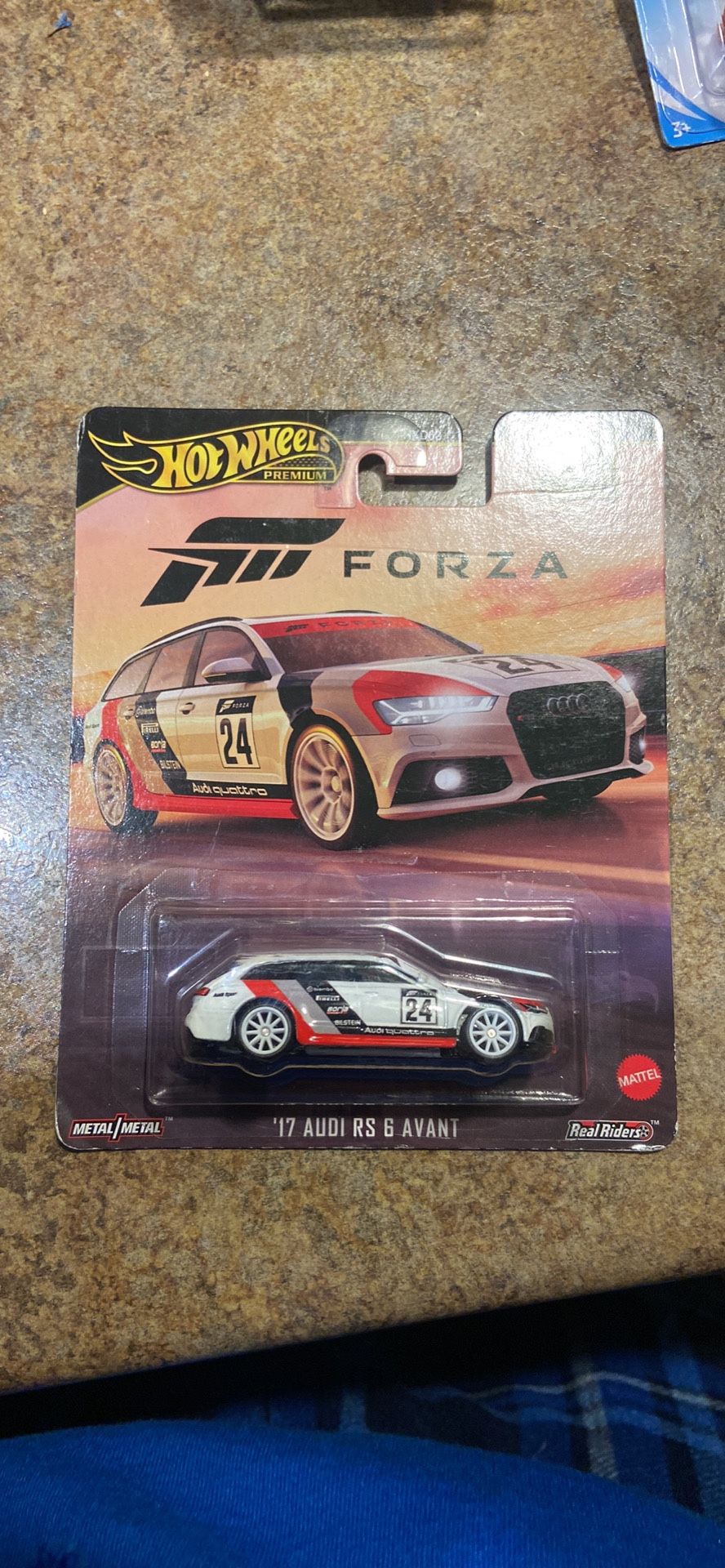 2024 Hot Wheels Premium “FORZA” ‘17 Audi RS 6 Avant w/ Real Riders MONMC Read