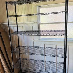 6 Tier Shelf 82x48x18 Garage Storage Kitchen Shelves