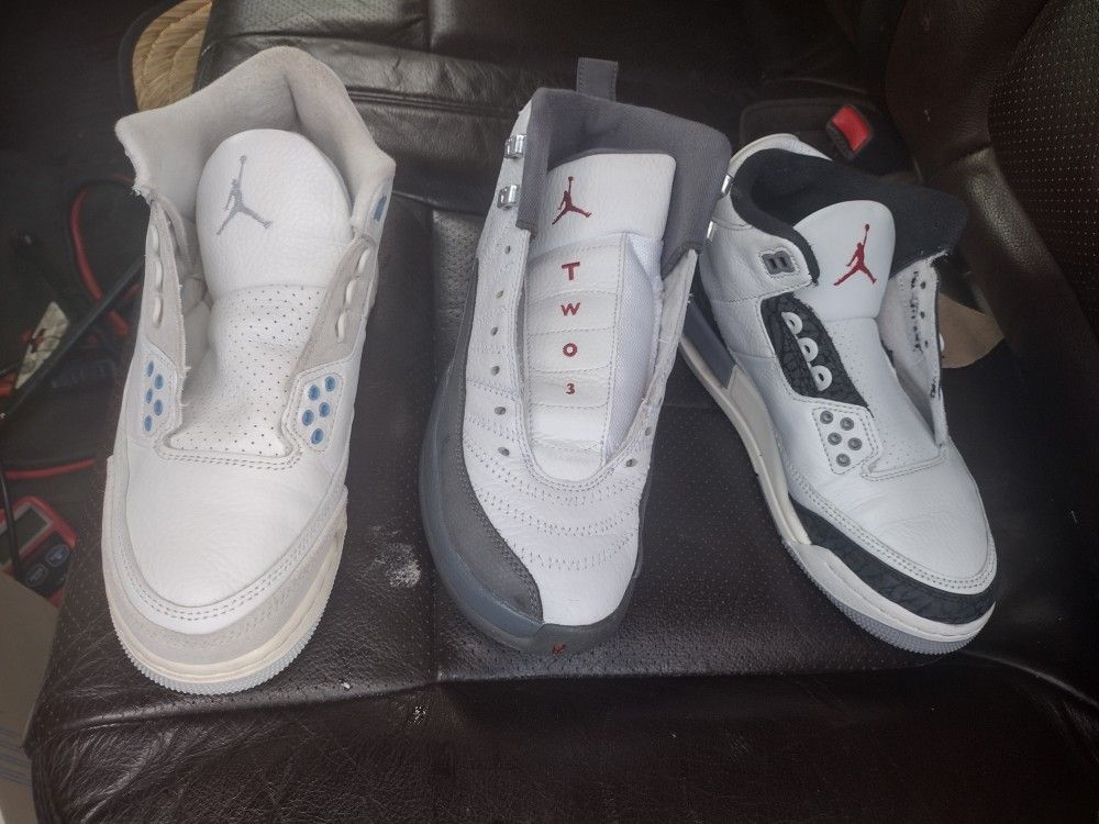 Jordans 3's And 12