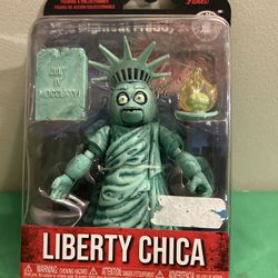 Funko FNAF Five Nights at Freddys Liberty Chica Action Figure Exclusive Display