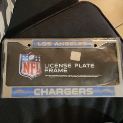 Los Angeles Chargers License  Plate Frame 