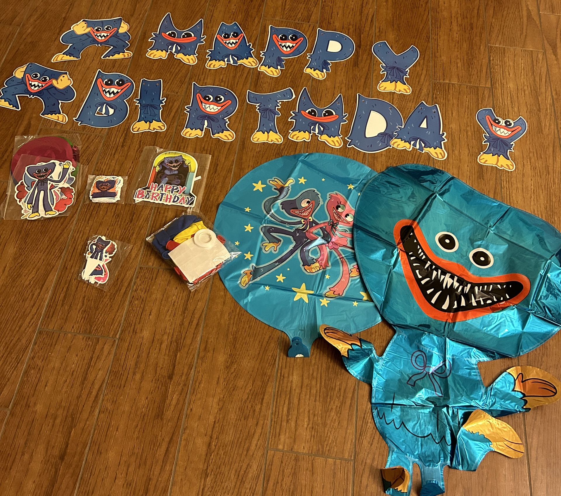 8pc Poppy Playtime Party Decorations