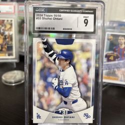 2024 Topps 50/50: Shohei Ohtani - Shohei Ohtani #55
