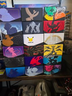Pokemon Empty ETBs