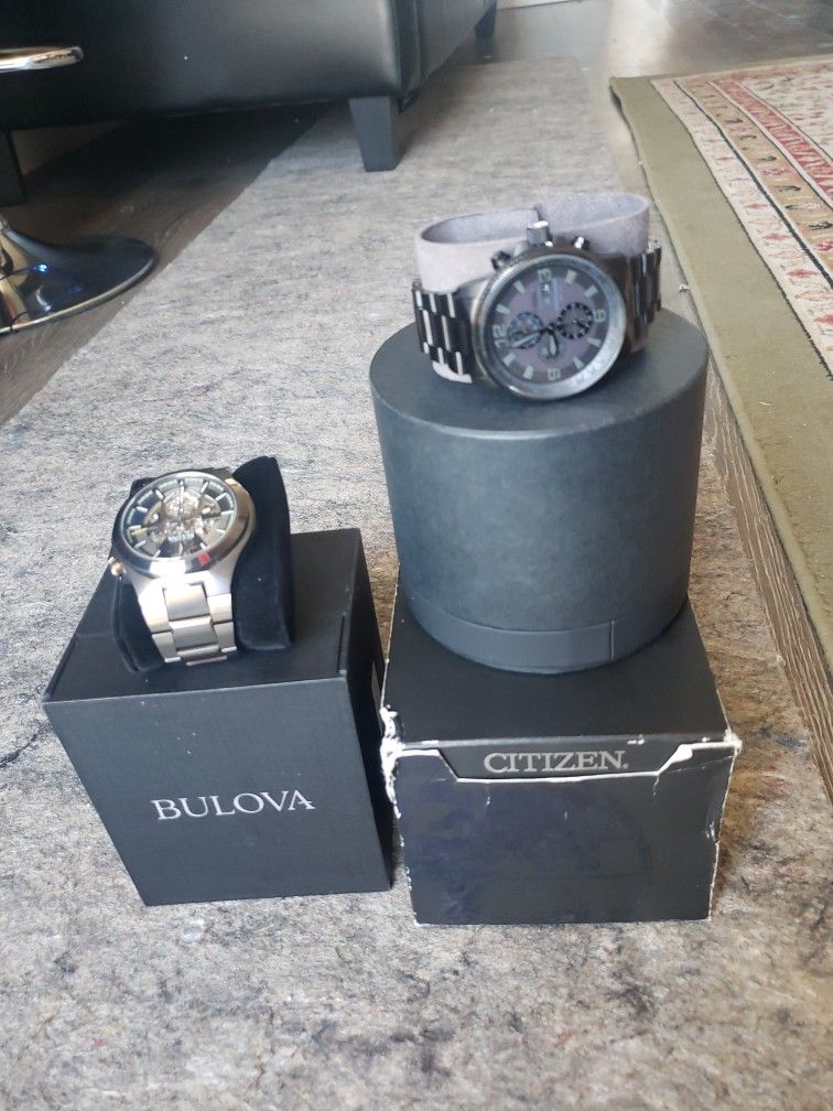 Buloba & Citicen Watches News