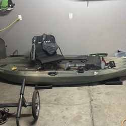 NuCanoe U10 Fishing kayak + Accessories 