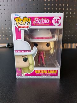Funko Pop Movies Barbie The Movie Western Barbie #1447