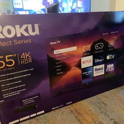 Roku Select Series 55" 4K HDR TV