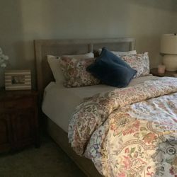 Ethan Allen French Provincial Dresser, Night Stand And Round Table 