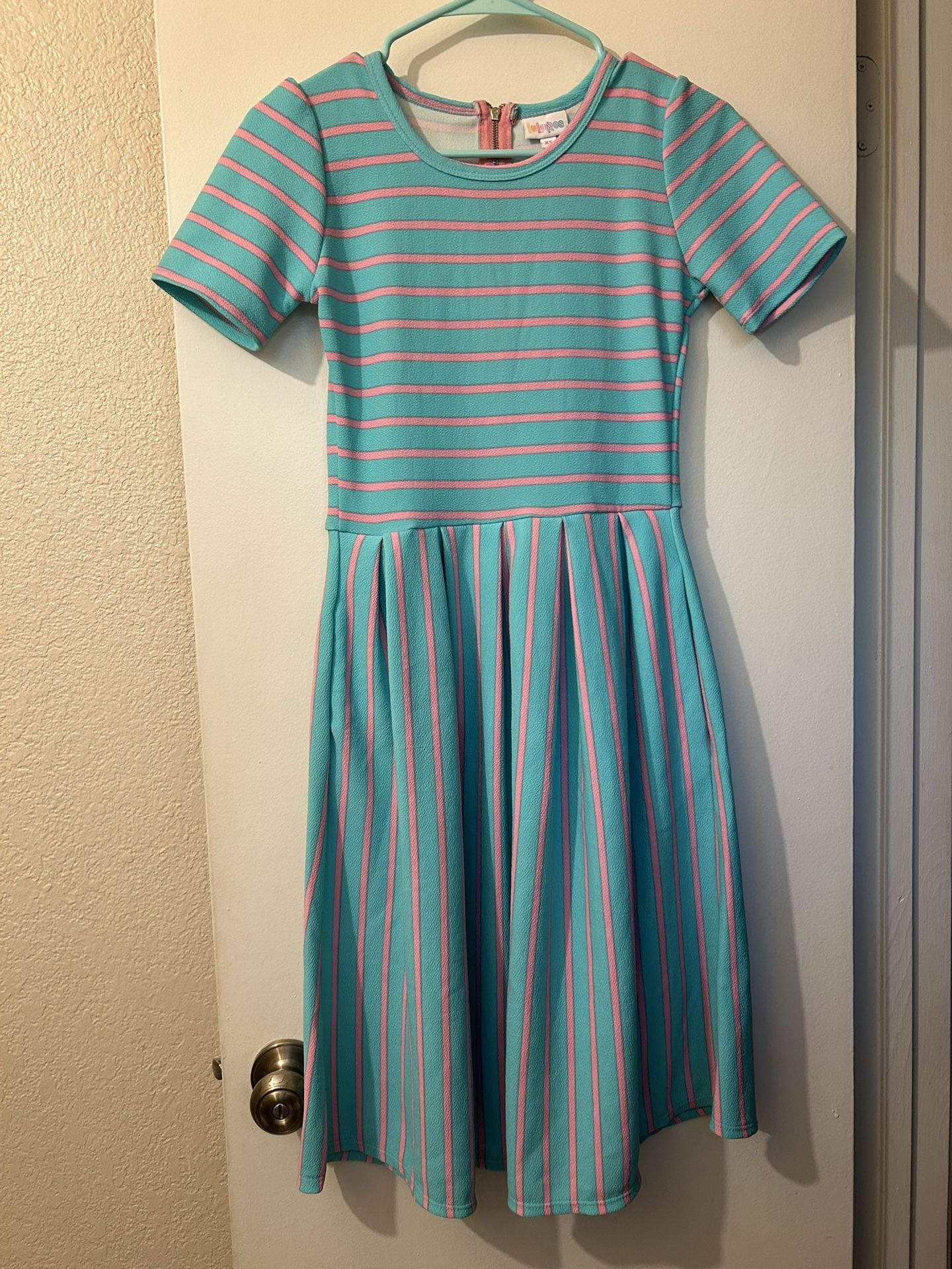 Lularoe Amelia Dress Stripe