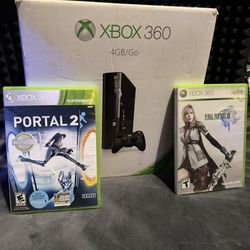 Xbox 360 bundle With Games And Kinect