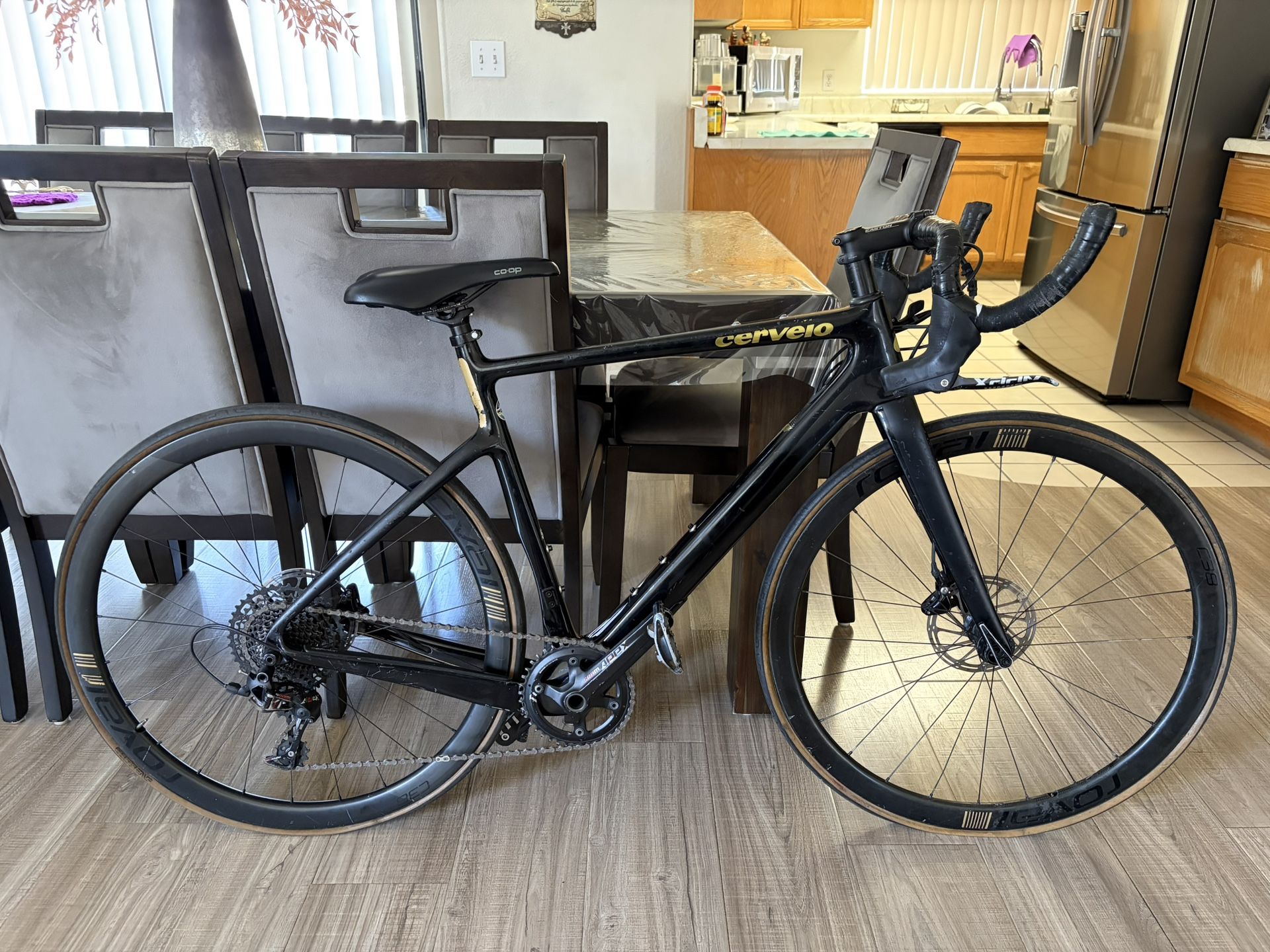 Carbon Cervelo Aspero 54cm Sram Apex XPLR 1 Gravel Bike Bicycle