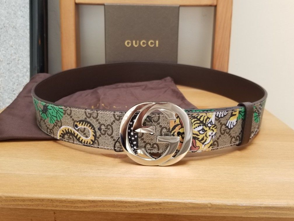 Gucci Bengal Tiger Supreme GG Belt